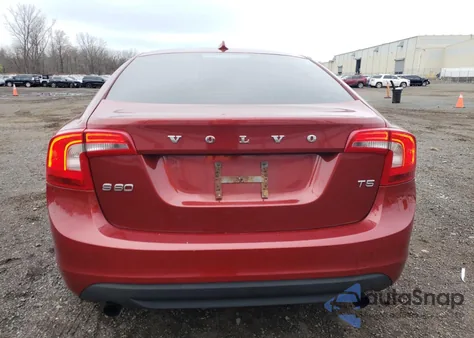 2012 Volvo S60 T5 из США, поврежденный, VIN YV1622FS0C2045404